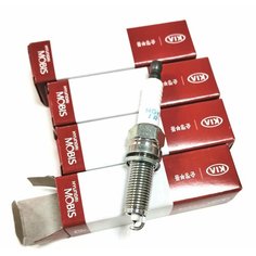 Свечи зажигания HYUNDAI/KIA 18846 11070 Spark Plug. Комплект 4 шт. Нет бренда