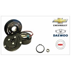 Муфта компрессора кондиционера на Японском подшипнике NSK Chevrolet (Daewoo) Lanos 1.4 Нет бренда