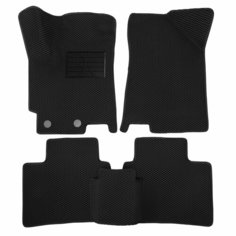 Автомобильные коврики EVA для Jac J7 (Джак J7) 2020 - н. в. + подпятник АвтоЕва.рф