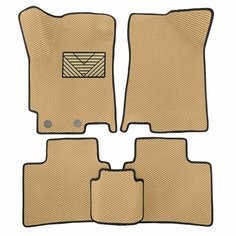 Автомобильные коврики EVA для Jac J7 (Джак J7) 2020 - н. в. + подпятник АвтоЕва.рф