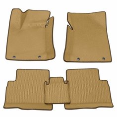 Автомобильные коврики ЭВА (EVA) для Geely Emgrand (II) / Джили Эмгранд 2 с 3D бортами 2021 - н. в. АвтоЕва.рф