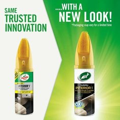 Очиститель обивки Turtle Wax с нейтрализатором запаха со щеткой, 400мл