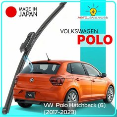 Дворник задний VW Volkswagen Polo Hatchback (6) / Фольксваген Поло хетчбэк 2017 2018 2019 2020 2021 2022 2023 Щетка стеклоочистителя задняя, 280мм Lyn Xauto