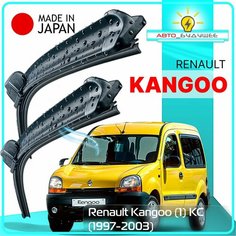 Дворники Renault Kangoo (1) KC / Рено Кангу минивэн 1997-2000 / 2001 / 2002 / 2003 Щетки стеклоочистителя бескаркасные автомобильные LYNXauto 500мм-480мм к-т 2 шт.