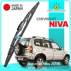 Дворник задний Chevrolet Niva с 98-20г. ( Шевроле Нива ) япония 1998 1999 2001 2002 2003 2004 2005 2006 2007 - 2020 Щетка стеклоочистителя задняя, 350мм Lyn Xauto