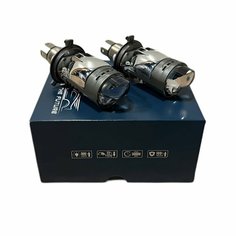 Мини линзы H4 6000k LED 12-24v 6500k / линзованные лампы / светодиодные лед лампочки / комплект 2 шт Lazer&Led