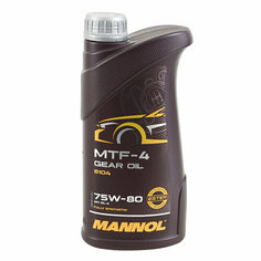 Масло трансмиссионное MANNOL MTF-4 75W80 GL-4 синтетика 1 л 1943