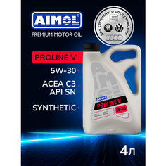 Масло моторное PROLINE V 5W-30 для сервисного обслуживания концерна VAG (Volkswagen, Audi, Seat, Skoda) 4л Aimol