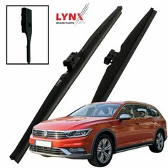 Дворники VW Volkswagen Passat (8) B8 / Фольксваген Пассат универсал 2014 2015 2016 2017 2018 2019 Щетки стеклоочистителя зимние LYNXauto 650мм-480мм к-т 2шт.