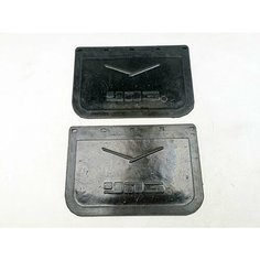 Брызговик резиновый (фартук) передний для а/м УАЗ 452, 469, Хантер, 215*330 мм, комплект 2 шт Нет бренда