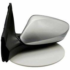 Hyundai Solaris серебристое(RHM) левое 5-контактное зеркало электрическое с подогревом в цвет кузова на автомобиль Нет бренда