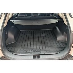 Коврик в багажник для KIA Sportage 5 (без сабвуфера) / КИА Спортейдж 5 2021-н. в. полиуретановый Seintex 316309