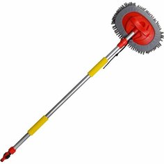 Щетка телескопическая Climart CLA00179 с краном щеткой из микрофибры 25см CA 100-170см
