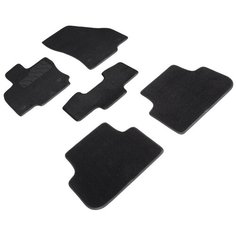 Коврики Volkswagen Tiguan II 2017-2024. Ворсовые, велюровые автоковрики Фольксваген Тигуан 2, полики, LUX, SeiNtex