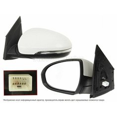 IPSASP_ST-HN52-940-2 Зеркало HYUNDAI TUCSON 15-21 LH регулировка, складывание, обогрев, поворот 8 контактов SAT