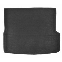 Коврик в багажник текстильный 3D Euromat для Geely Monjaro / Джили Монжаро, черный