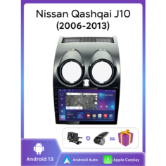 Автомагнитола Topway для Nissan Qashqai j10 , с GPS и LTE, сенсорным дисплеем, ГБ/128ГБ 8 ядер