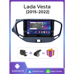 Автомагнитола Topway для Lada Vesta , Сенсорный дисплей, GPS , 4ГБ оперативной 64ГБ 4 ядра