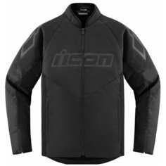 Мотокуртка: Hooligan CE Jacket / Черный Icon