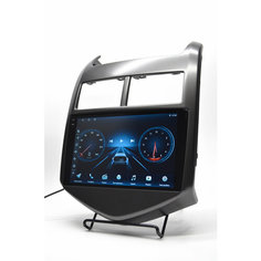 Магнитола для Chevrolet Aveo T300 2011-2016 4/64ГБ, QLED, Carplay, автозвук DSP, GPS Навигация, 9 дюймов Topway