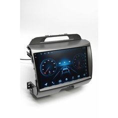 Магнитола для Kia Sportage 3 2010-2014 4/64ГБ, QLED, Carplay, автозвук DSP, GPS Навигация, 9 дюймов Topway
