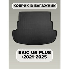 Коврик в багажник BAIC U5 PLUS (2021-2025) / коврик багажника баик ю5 плюс Sei Ntex