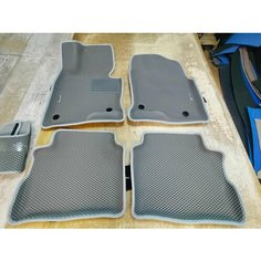 3D Eva коврики с бортами MAZDA CX-5 с 2017г Эва Мазда 2 поколение Нет бренда