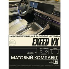 Exeed VX | Защитные матовые пленки на монитор/ климаты | Эксид ВХ | полиуретан | NILSPB/НИЛСПБ