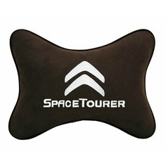Подушка на подголовник коричневая алькантара CITROEN Space Tourer Vital Technologies