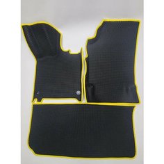 Smart Fortwo II (2007 — 2015) EVA коврики для автомобиля, 3D, с бортами высотой от 30 до 60 мм