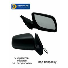 Зеркало правое для Mitsubishi Lancer 10 (2007-2015) 5 контактов, без повторителя, с обогревом, с эл. регулировкой Нет бренда