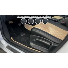 3D коврики из экокожи для Renault Fluence (1 п-е, 2009 - 2017) / 3Д коврики из экокожи для Рено Флуенс (1 п-е, 2009 - 2017)) Xmats
