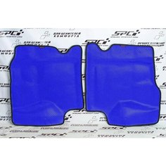 Автомобильные коврики ЕВА/EVA премиум с пресс бортами для Газель Бизнес 2705, 3302, 3305/Газель Соболь, синие с черным кантом SPC