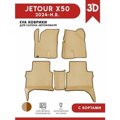 Автомобильные коврики ЭВА (EVA) для Jetour X50 / Джетур X50 2024 - н. в. АвтоЕва.рф