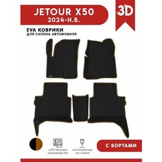 Автомобильные коврики ЭВА (EVA) для Jetour X50 / Джетур X50 2024 - н. в. АвтоЕва.рф