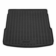 Коврик в багажник пластиковый (черный) для Audi Q5 (08-17)/Ауди КУ5 Rezkon