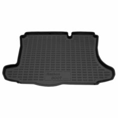 Коврик в багажник пластиковый (черный) для Ford Fusion (2002-2012)/Форд Фьюжн Rezkon