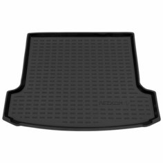 Коврик в багажник пластиковый (черный) для Geely Coolray (20-Н. В.)/Джили Кулрэй Rezkon