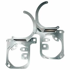 Рамка переходная для замены линз на Mazda 3 BK 2003-2009 седан и хетчбек (Комплект, 2 шт) Нет бренда