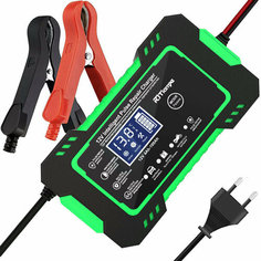 Зарядное устройство для автомобильных аккумуляторов, LCD-экран, 12В 6А Нет бренда