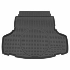 Коврик в багажник пластиковый (черный) для Kia K5 (2020-Н. В.) /Киа K5 Rezkon