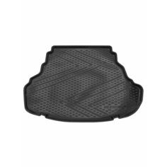 Коврик в багажник пластиковый (черный) для Toyota Camry 50 (11-14) (Ser.R) Rezkon