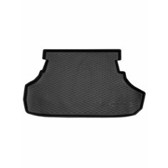 Коврик в багажник пластиковый (черный) для Mitsubishi Lancer Х (07-15) (Ser.R) Rezkon