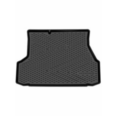 Коврик в багажник пластиковый (черный) для Hyundai Accent (01-10) (Ser.R) Rezkon