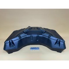 Кофр GKA C405 для квадроцикла c быстросъемными креплениями CF Moto, Segway (линки), чёрной канистрой 7л и быстросъемным креплением канистры