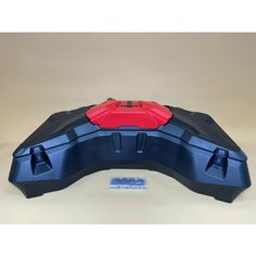Кофр GKA C405 для квадроцикла c быстросъемными креплениями CF Moto, Segway (линки), красной канистрой 7л и быстросъемным креплением канистры