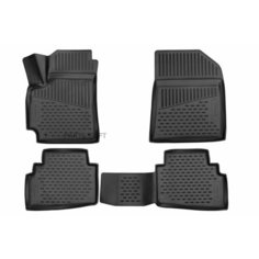 Коврики 3D в салон подходят для KIA Seltos, 2WD/4WD, 2020-> кроссовер, 4шт. (полиуретан) ELEMENT-AUTOFAMILY / арт. ELEMENT3D02441210 - (1 шт)