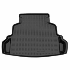 Коврик в багажник пластиковый (черный) для Toyota Avensis (2003-2009)/Тойота Авенсис Rezkon