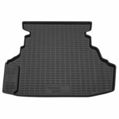 Коврик в багажник пластиковый (черный) для Toyota Camry 40 (2006-2011)/Тойота Камри 40 Rezkon