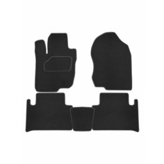 Коврик салонный ворсовый (черный) для Toyota RAV 4 (06-13) Rezkon